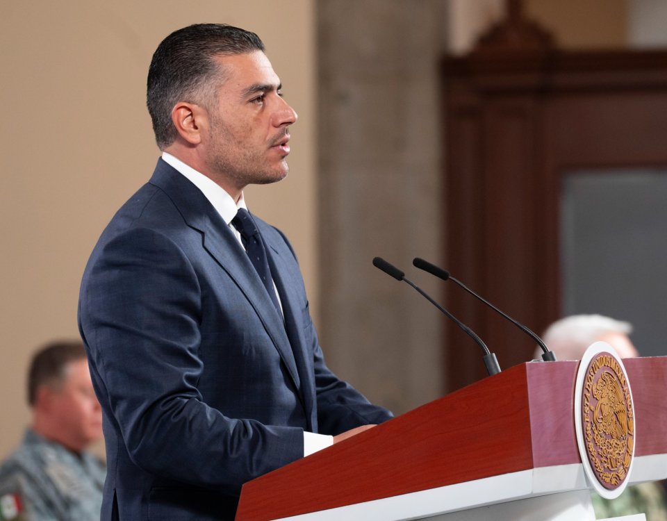 A 17 días de iniciada la Estrategia contra la Extorsión ya cayeron 40 en Guerrero, Guanajuato, Michoacán, Puebla, Edomex y Tabasco, informó Omar García Harfuch, titular de la SSPC