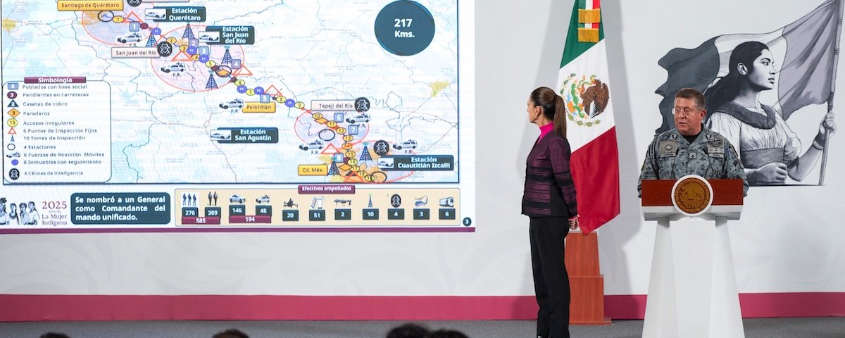 La estrategia Cero Robos en carreteras se iniciará con el despliegue de la GN en la México-Querétaro, México-Puebla y Culiacán-Mazatlán