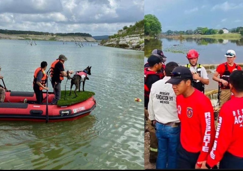 México demuestra con hechos su solidaridad: bomberos y binomios caninos ayudan en Texas tras inundaciones. EU reconoce y agradece