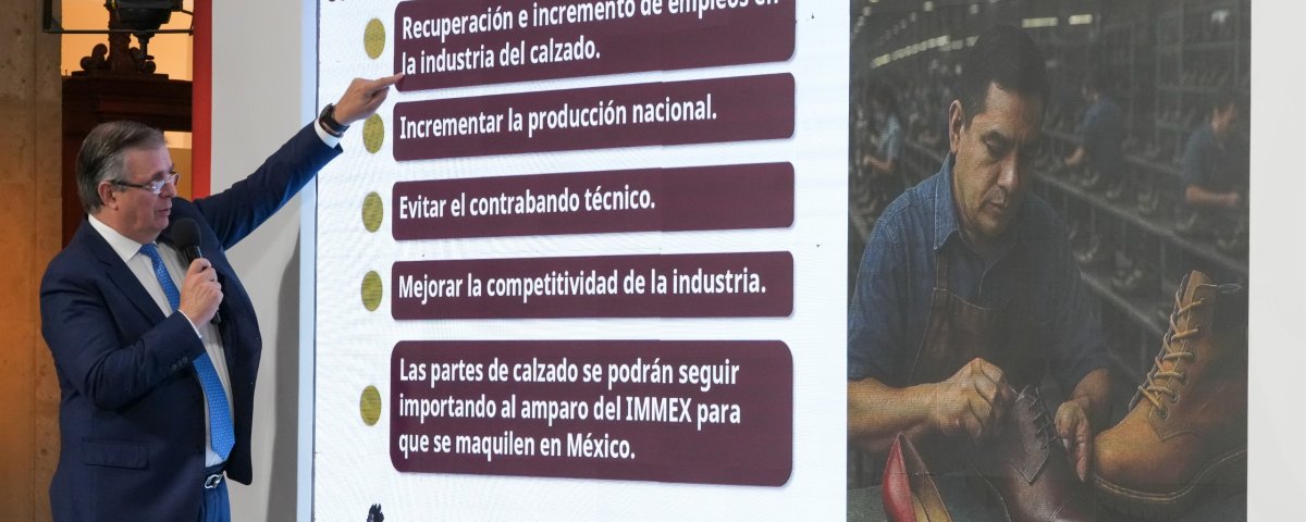 Decreto presidencial busca frenar la evasión fiscal y defender a la industria nacional de calzado, severamente afectada en los últimos años por esta práctica.