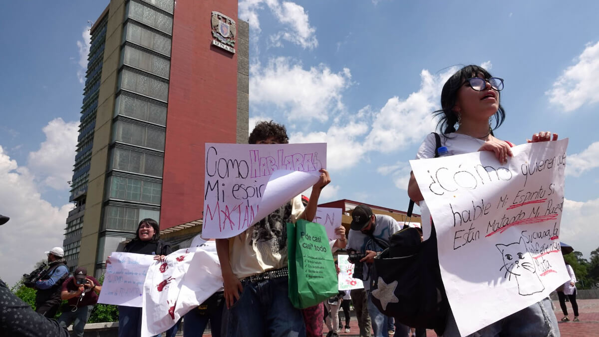 Facultades UNAM declaran paro, tras asesinato de estudiante en CCH