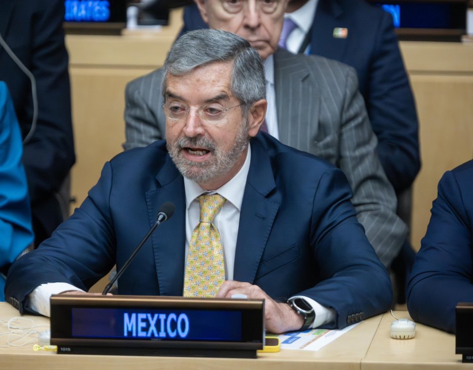 La criminalización de la migración es inadmisible declaró el canciller en la ONU. Las personas migrantes tienen derechos que deben defenderse