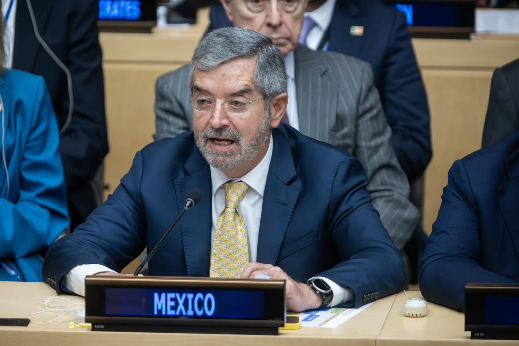 De la Fuente en la ONU: inadmisible criminalizar la migración
