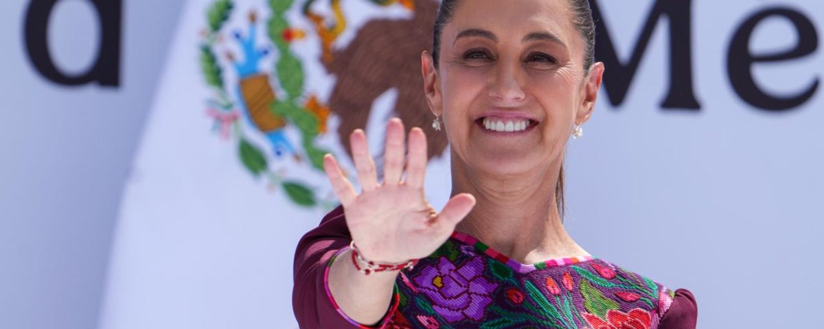 Sheinbaum reafirma que México avanza por el camino correcto en su primer año de gobierno, impulsando justicia social y bienestar.