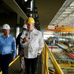 Durante su visita a la empresa regiomontana FRISA, destacó que el T-MEC será para generar mayor desarrollo y bienestar para los mexicanos