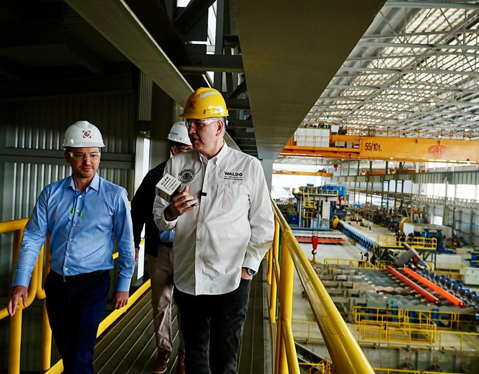 Durante su visita a la empresa regiomontana FRISA, destacó que el T-MEC será para generar mayor desarrollo y bienestar para los mexicanos