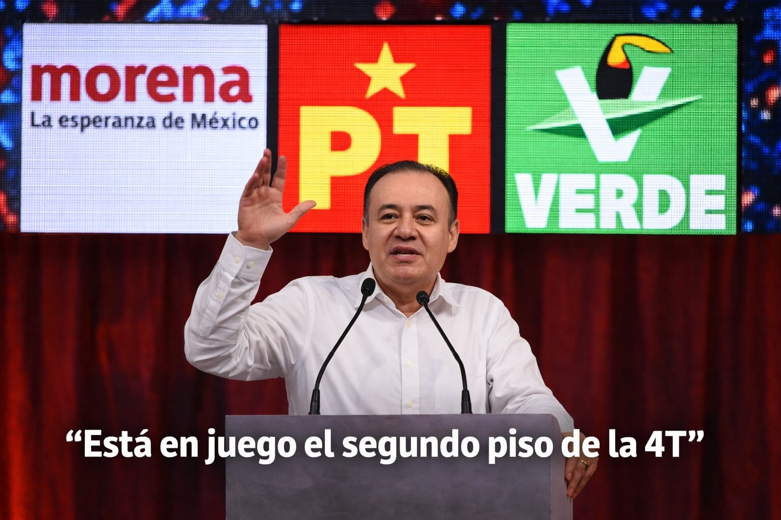 Morena llama a cuidar alianza con PT y PVEM rumbo a 2027: “Está en juego el segundo piso de la 4T”
