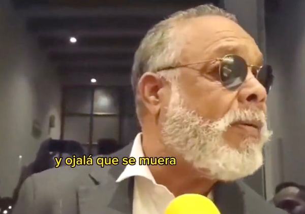 Céspedes deseó la muerte de AMLO y le cancelan concierto