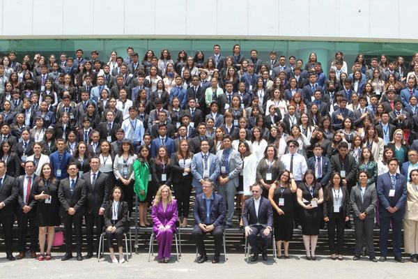 Con Marcelo sí, Grupo Salinas arranca Modelo de Naciones Unidas