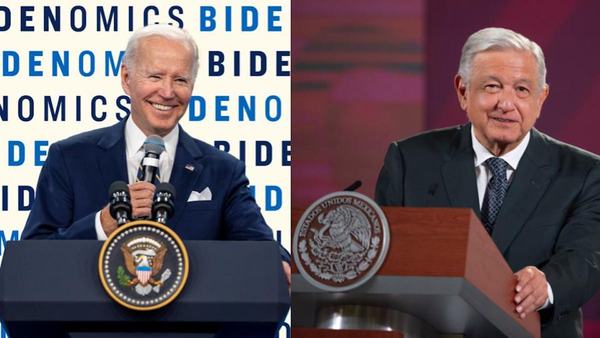 AMLO agradece a Biden demanda contra muro flotante de Abbott