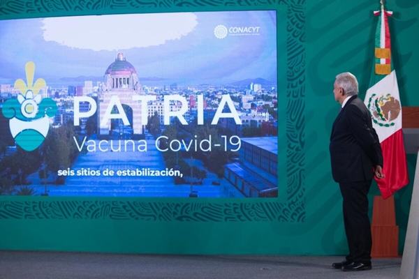 Vacuna Patria será refuerzo contra covid-19, anuncia gobierno