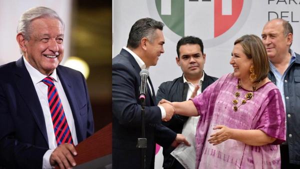 ¡Se los dije! siempre fue Xóchitl; ya estaba pactado: AMLO