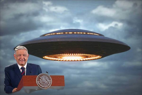 ¿Ovnis para evitar la política? esto dijo AMLO