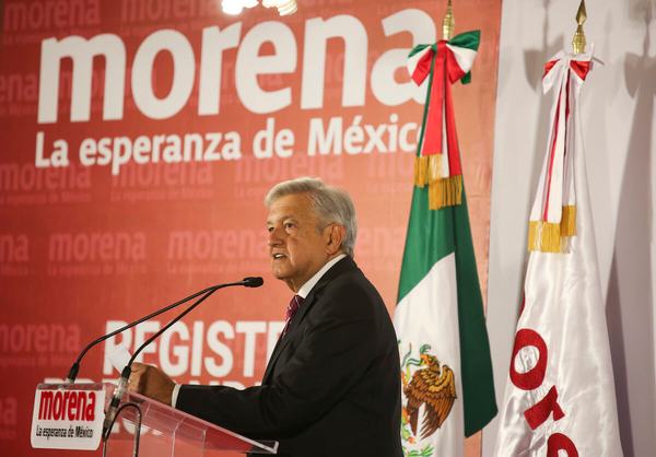 “No hay mano negra” en proceso interno de Morena, afirma AMLO