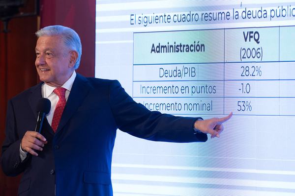 Presupuesto 2024 no representa deuda, afirma AMLO