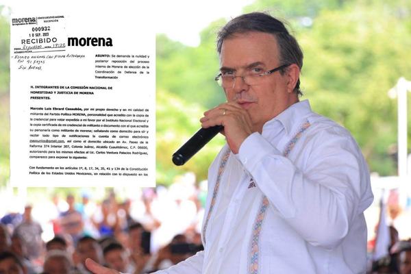 Ebrard impugna proceso de Morena; pide anular y repetir encuesta