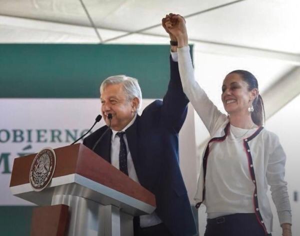 Proceso para elegir a Claudia, "un ejemplo de democracia": AMLO