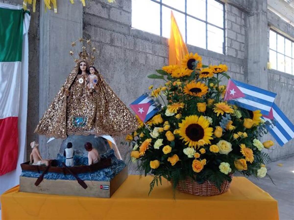 Virgen de la Caridad, patrona de Cuba, es venerada en Hidalgo