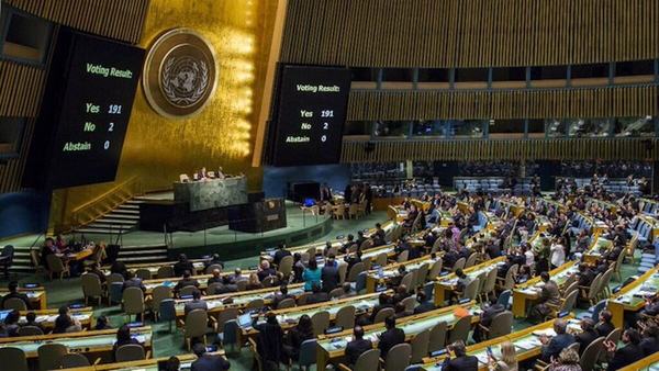 ONU rechaza bloqueo a Cuba con 187 votos