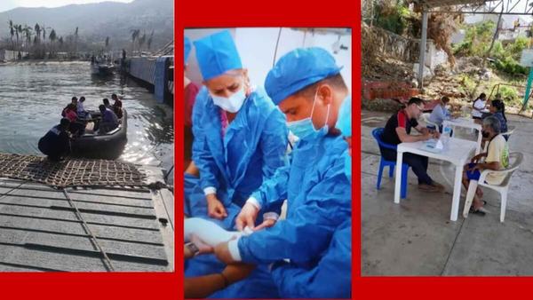 Brigada Médica Cubana, activa y solidaria en Acapulco tras Otis