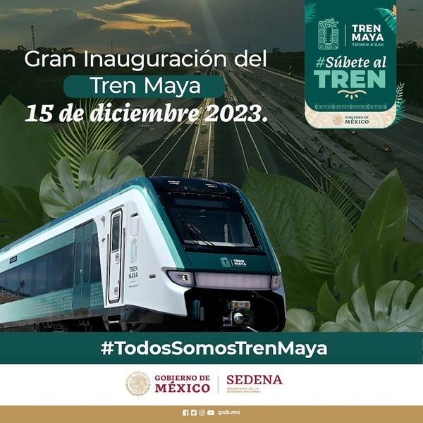 Tren Maya, a cuatro días de su inauguración