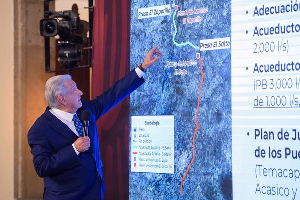 Conagua invierte más de 96 mil mdp en proyectos hídricos