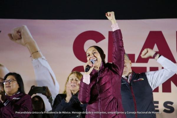 Claudia Sheinbaum llama a seguir construyendo la 4T