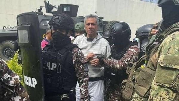 México acelera gestión para rescatar a Jorge Glas