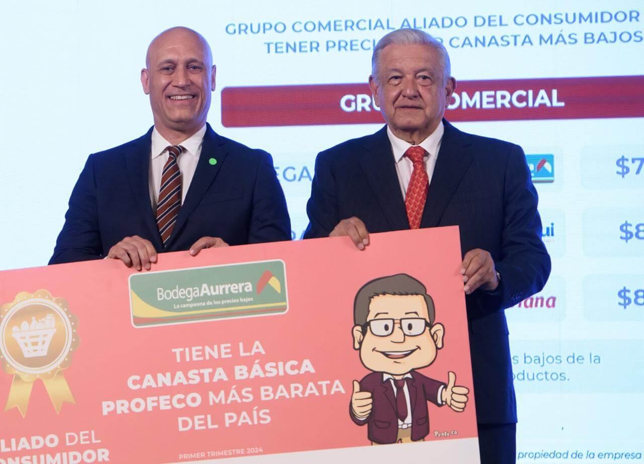 Aurrerá, la mejor en precios de canasta básica