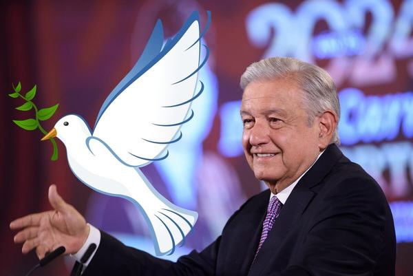 “Que nuestra América sea un continente de paz”: AMLO