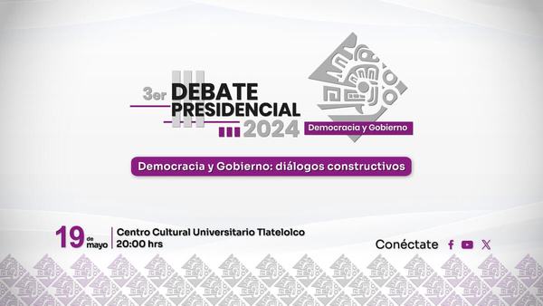 Así será el tercer debate presidencial