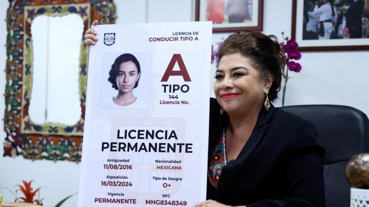 Vuelve licencia permanente a CDMX; pronto, a todo México