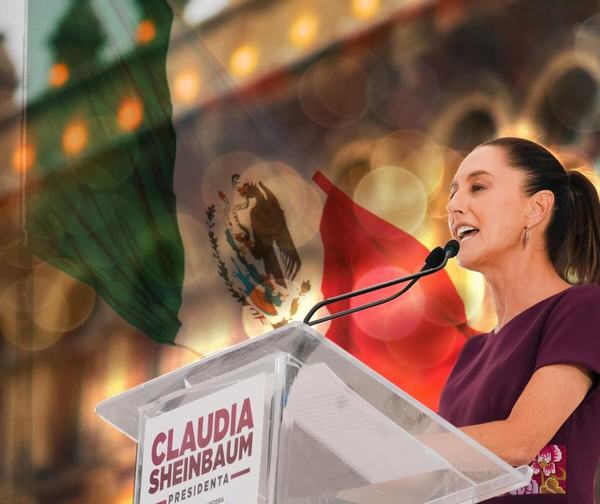 El mundo felicita a la primera presidenta de México