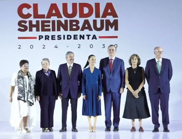 Ebrard, Bárcena y De la Fuente, al gabinete