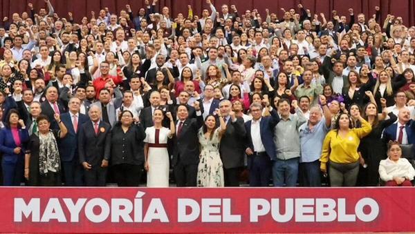 Presidenta electa pide a legisladores cumplir mandato del pueblo