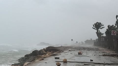 Beryl se dirige a Texas tras abandonar la península de Yucatán