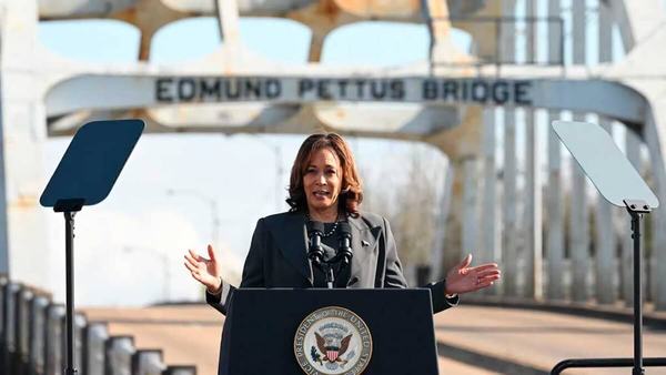Kamala Harris con el viento a favor