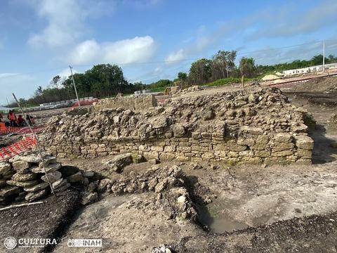 Estructuras prehispánicas cambian camino de acceso a Tren Maya