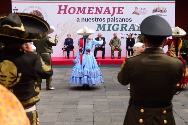Presidente agradece a migrantes envío millonario de remesas