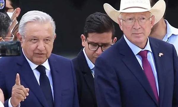 AMLO rechaza dialogar con Ken Salazar sobre reforma judicial