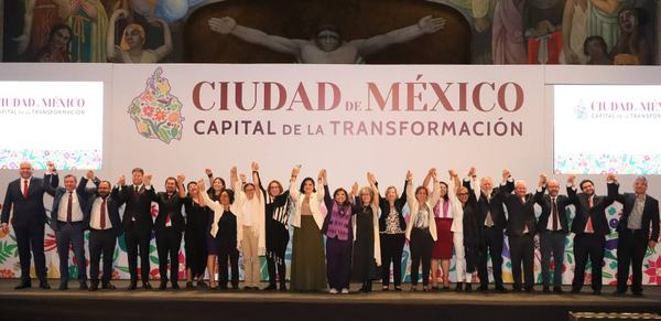 Clara Brugada presenta su gabinete: un equipo cercano al pueblo