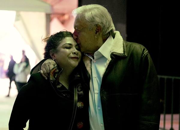 Brugada se despide de AMLO, “el mejor presidente”