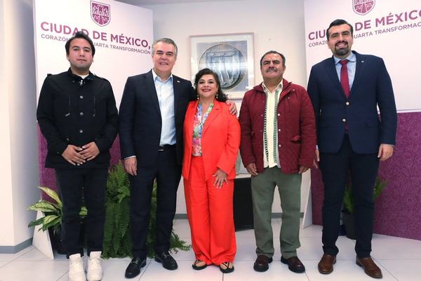 Brugada y CCE impulsarán desarrollo económico de CDMX