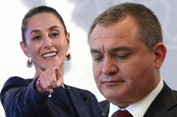 Sheinbaum cuestiona cinismo de García Luna