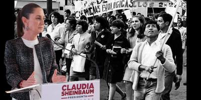 Soy hija del 68: Sheinbaum