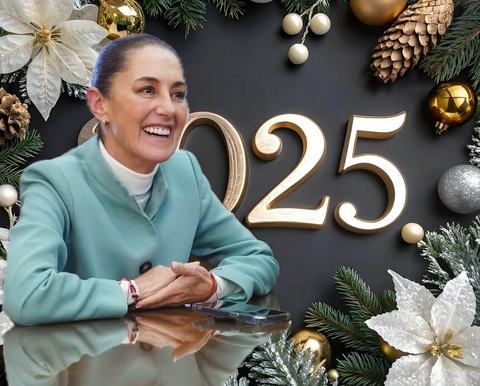 2025, un año prometedor para México: Sheinbaum