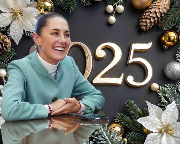 2025, un año prometedor para México: Sheinbaum