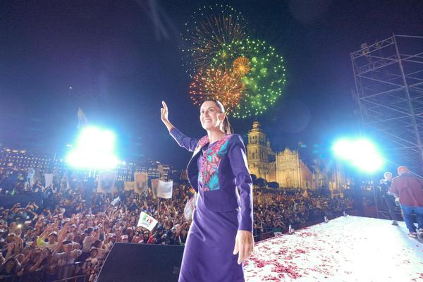 2024, un año de transformaciones: Sheinbaum lo celebra