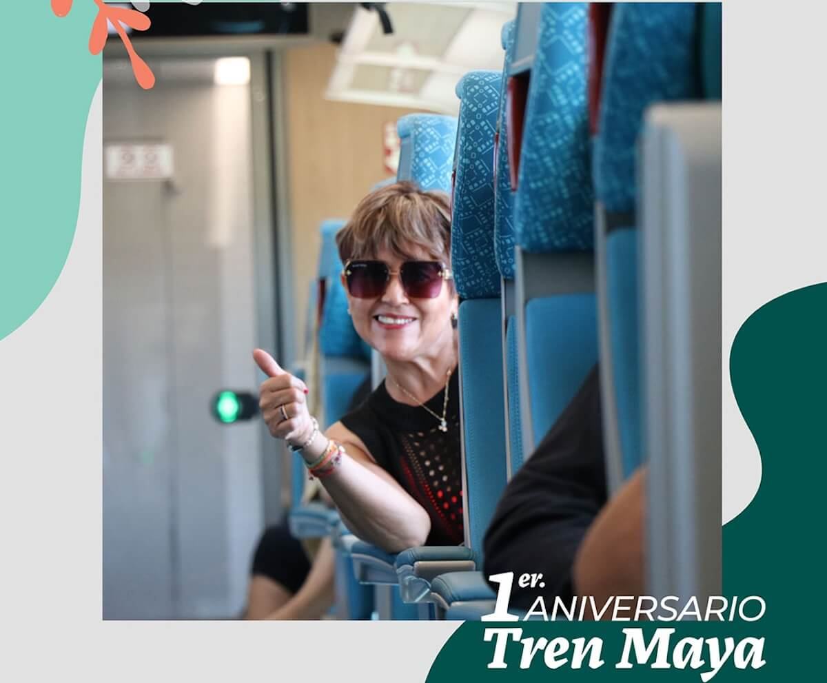 Tren Maya celebra 1er aniversario
