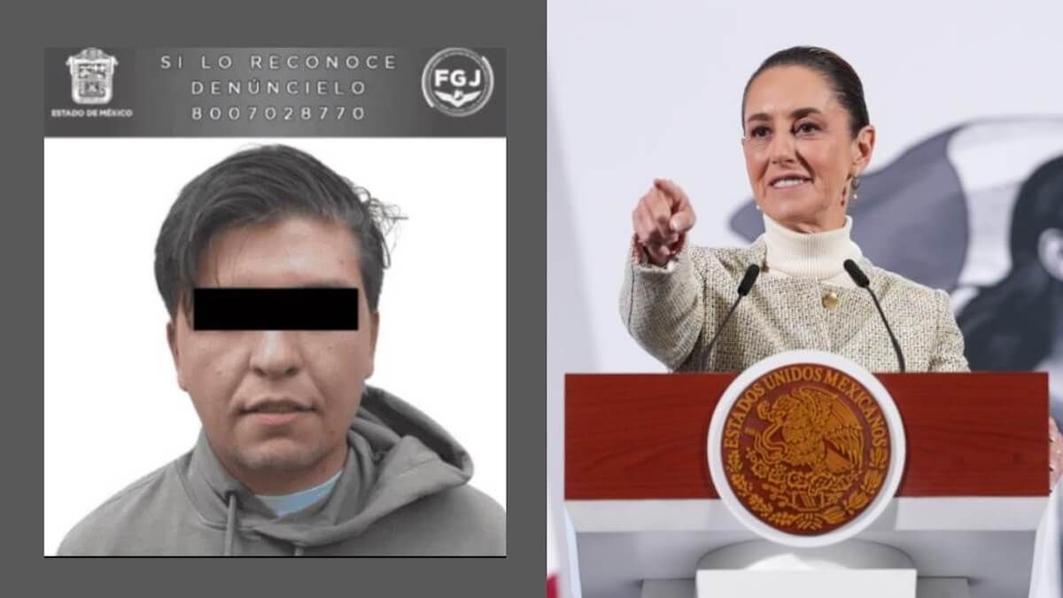 Fofo, al bote 17 años; Sheinbaum: cero impunidad a feminicidios
